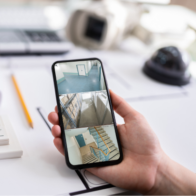 Sioux City security camera feed on cell phone